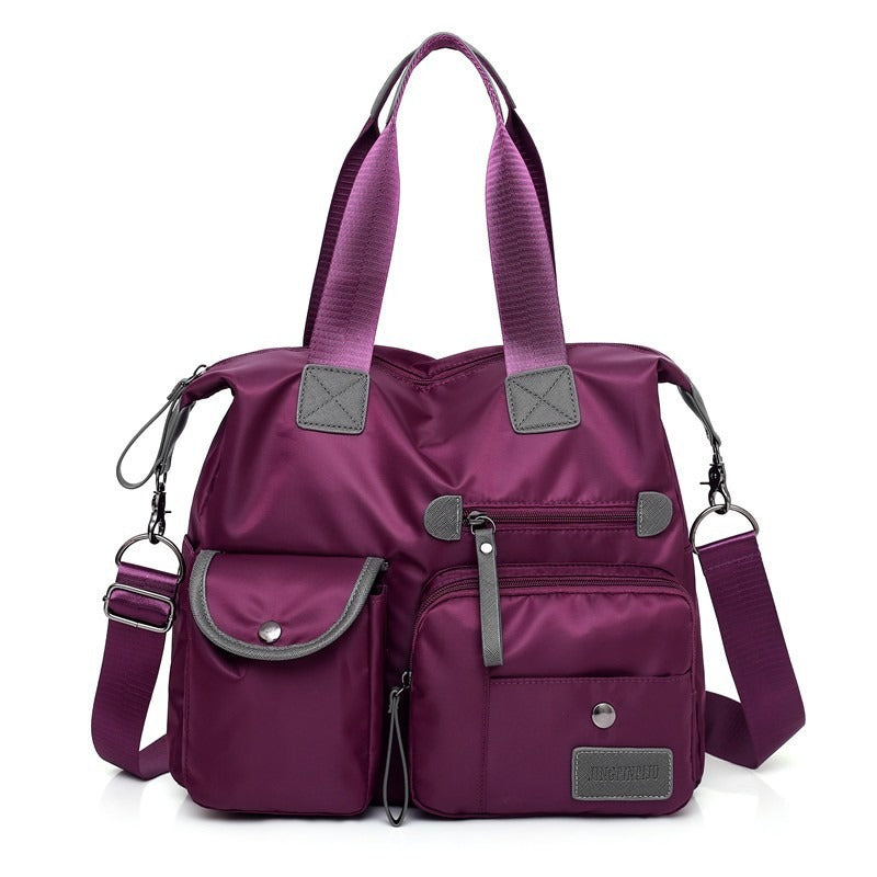 🥳2026 HOT SALE🥳💞50K+ SOLD!👜🌟 50% OFF! Large Waterproof Tote Bag – Spacious main compartment, multiple pockets & 3 carrying ways. Lightweight Oxford fabric – perfect for work, shopping & travel! 💪✨