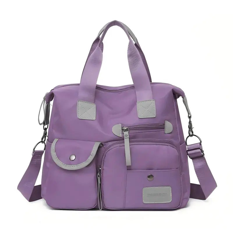 🥳2026 HOT SALE🥳💞50K+ SOLD!👜🌟 50% OFF! Large Waterproof Tote Bag – Spacious main compartment, multiple pockets & 3 carrying ways. Lightweight Oxford fabric – perfect for work, shopping & travel! 💪✨