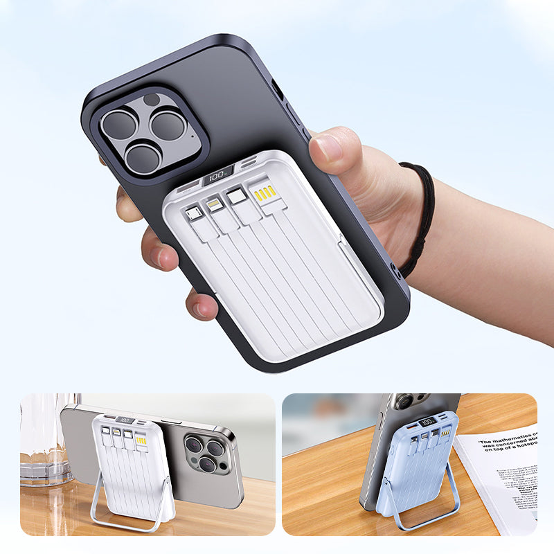 ⏳Time-Limited Special⏰Magnetic Power Bank With Stand & Cable