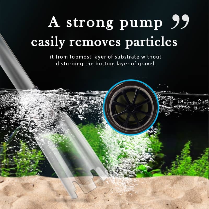 Electric water pump for fish tank water changes