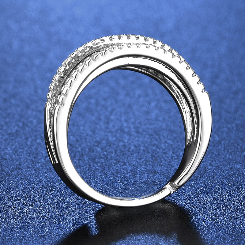 🎁2026 New Arrivals 50% OFF💥Adjustable Multi-Band Crossover Ring
