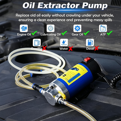 🔧 Portable Engine Oil Transfer Pump – Efficient, compact & easy to use – Ideal for oil changes & fluid transfer 🚗