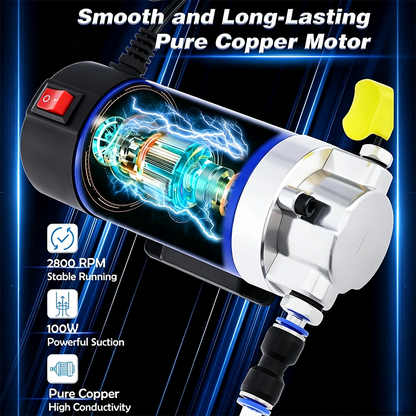 🔧 Portable Engine Oil Transfer Pump – Efficient, compact & easy to use – Ideal for oil changes & fluid transfer 🚗