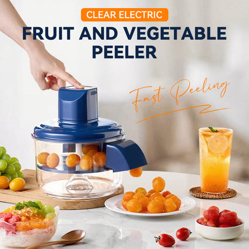 🎁Last Day Promotion 50% OFF🔥Transparent Electric Fruit and Vegetable Peeler
