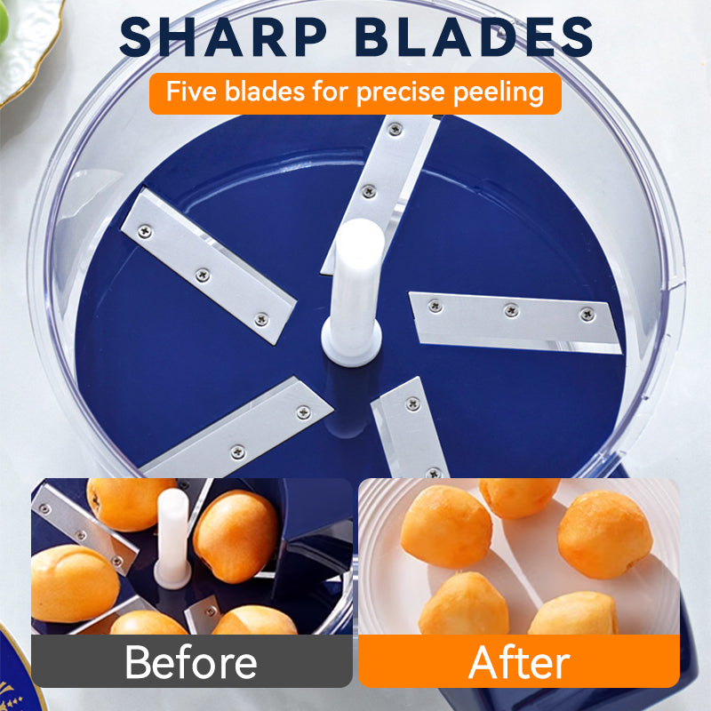 🎁Last Day Promotion 50% OFF🔥Transparent Electric Fruit and Vegetable Peeler