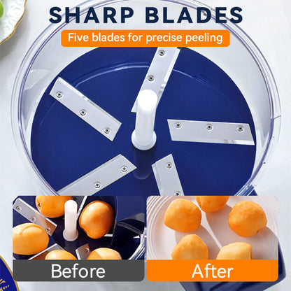 🎁Last Day Promotion 50% OFF🔥Transparent Electric Fruit and Vegetable Peeler