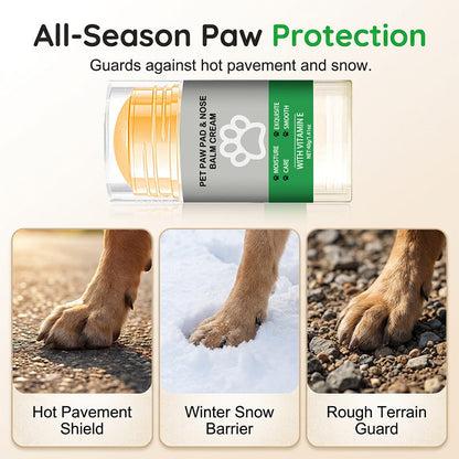 🥳2026 HOT SALE🥳💞50K+ SOLD!🐾✨Moisturizing Pet Paw Balm Stick – Natural ingredients, safe to lick.Relief for cracked paws & noses. Mess‑free stick, apply anytime! 🌿🛡️