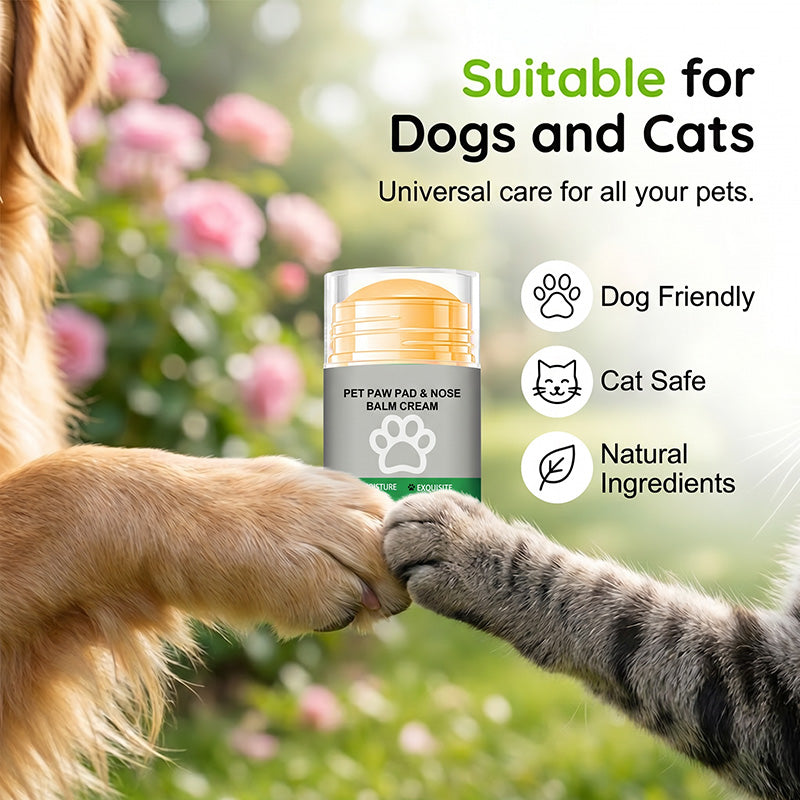 🥳2026 HOT SALE🥳💞50K+ SOLD!🐾✨Moisturizing Pet Paw Balm Stick – Natural ingredients, safe to lick.Relief for cracked paws & noses. Mess‑free stick, apply anytime! 🌿🛡️