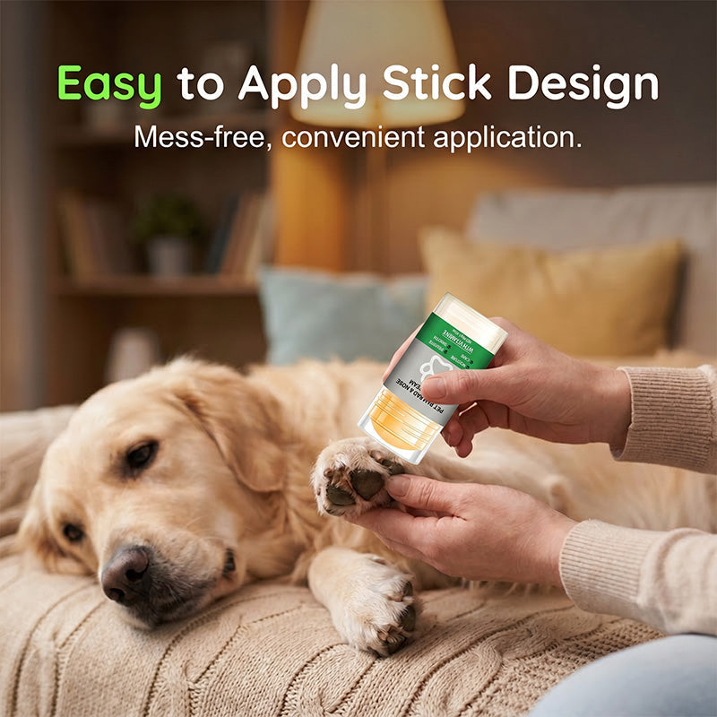 🥳2026 HOT SALE🥳💞50K+ SOLD!🐾✨Moisturizing Pet Paw Balm Stick – Natural ingredients, safe to lick.Relief for cracked paws & noses. Mess‑free stick, apply anytime! 🌿🛡️