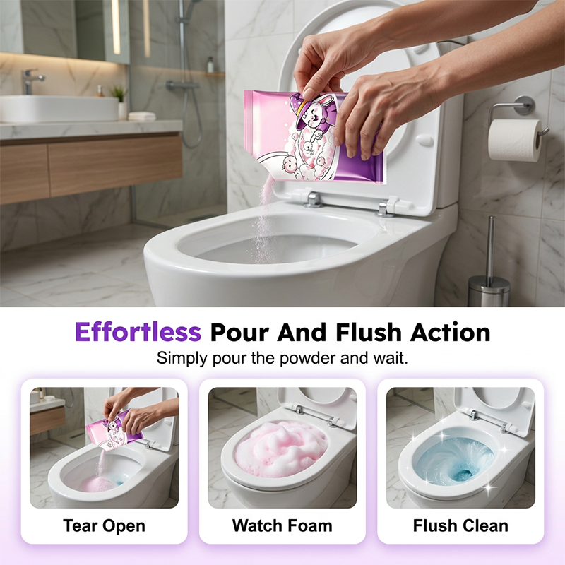 😎Automatic Foaming Toilet Bowl Cleaner Powder