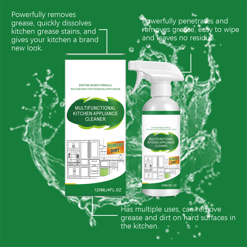 Multi-purpose enzyme foam cleaner