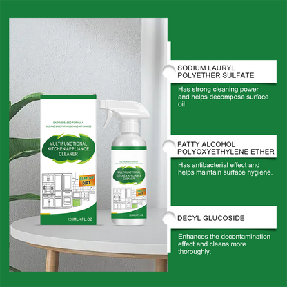 Multi-purpose enzyme foam cleaner