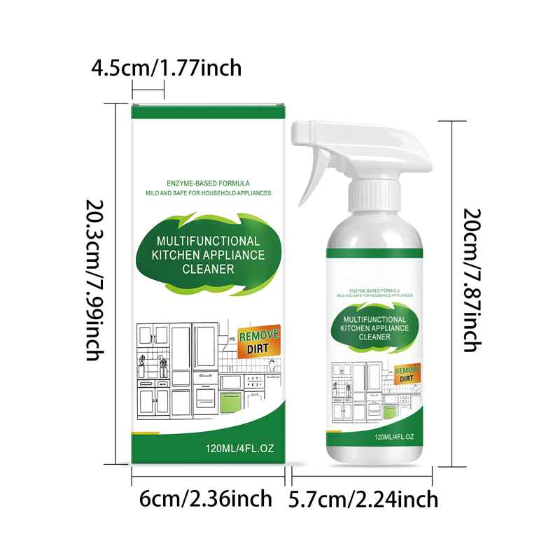 Multi-purpose enzyme foam cleaner