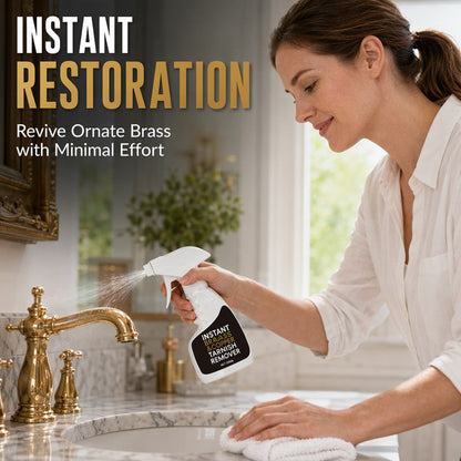 🏆✨ Today 49% OFF🔥 Instant Brass Tarnish Remover Spray | The Easy Way to Restore Beautiful Brass Shine