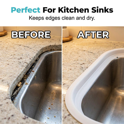 🥳2026 HOT SALE🥳💞50K+ SOLD!🚿🛡️ 50% OFF! Waterproof Sealing Tape – No caulk, no tools – just peel & stick. Seals sinks, tubs & counter gaps instantly – save on expensive call‑outs! 🏠✨