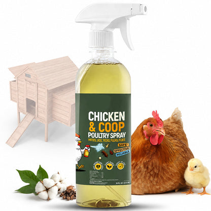 ⚡🐔 Natural spray for the chicken coop