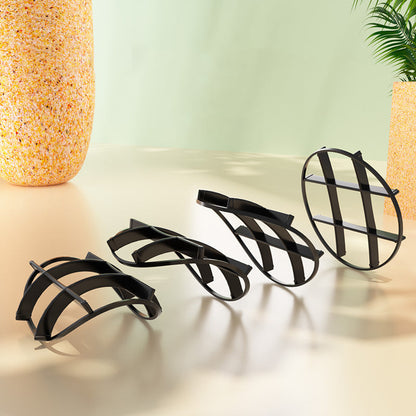 4-Pack Flowerpot Riser Tray – Lift Pots for Better Airflow & Cleaner Surfaces