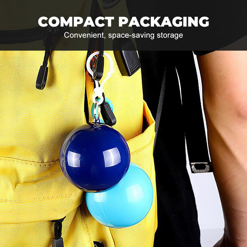 🔥Mini Ball Shape Disposable Raincoat(Buy 1 Get 1 Free)