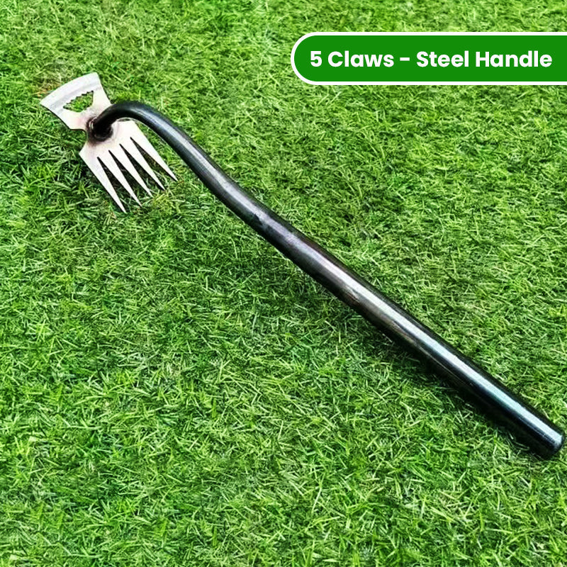 🌱50% OFF NOW! Manual Weed Remover Tool‑ Multi‑Function Garden Weeding Rake, Heavy‑Duty Metal Hand Weeder for Lawn, Backyard & Farm Planting
