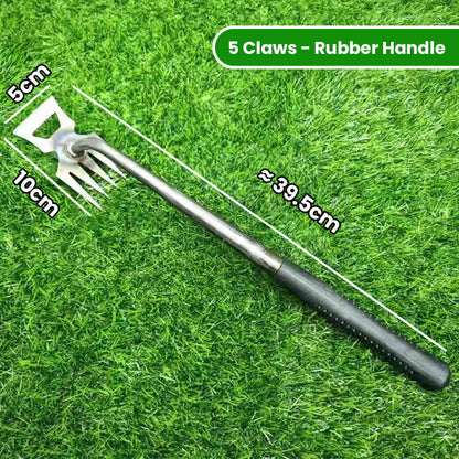 🌱50% OFF NOW! Manual Weed Remover Tool‑ Multi‑Function Garden Weeding Rake, Heavy‑Duty Metal Hand Weeder for Lawn, Backyard & Farm Planting