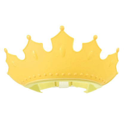 👑50% OFF NOW! Adjustable Crown Kids Shampoo Visor‑Soft Silicone Waterproof Bath Shower Cap, Ear Protection Shampoo Guard, Happy Bath Time Accessory for Toddlers & Children