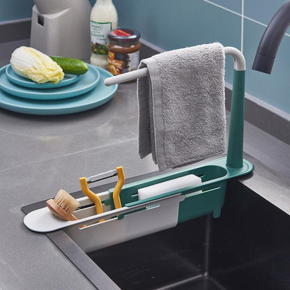 🔥Hot Sale🔥Updated Telescopic Sink Storage Rack