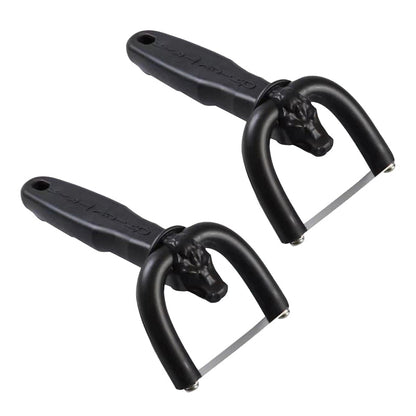 🥳2026 HOT SALE🥩🔪 50% OFF! Handheld Fat Trimmer for Beef & Pork – U-shaped curved holder targets surface fat without wasting lean meat! 🧑‍🍳✨