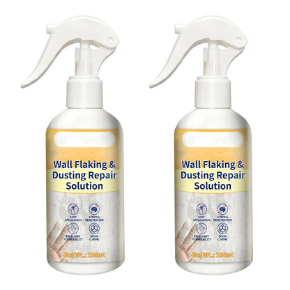 Spray-On Wall Repair Solution for Flaking & Dust