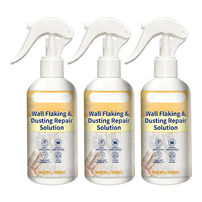 Spray-On Wall Repair Solution for Flaking & Dust