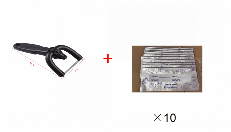 🥳2026 HOT SALE🥩🔪 50% OFF! Handheld Fat Trimmer for Beef & Pork – U-shaped curved holder targets surface fat without wasting lean meat! 🧑‍🍳✨