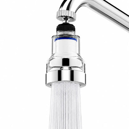 🚰50% OFF NOW! 3‑Gear Splash‑Proof Faucet Filter‑ 360° Rotating Universal Joint Faucet Aerator, Deep Filtration Water Tap Nozzle for Kitchen Sink