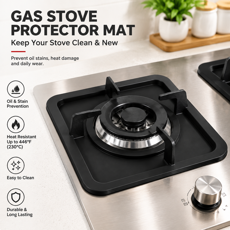 Reusable Silicone Gas Stove Protector