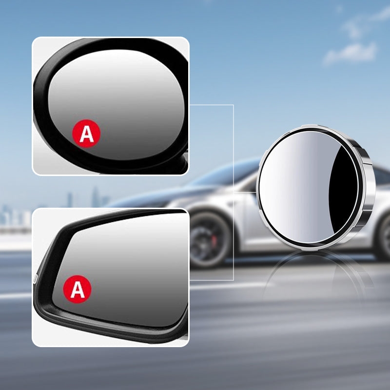 2PCS Suction Cup Car Blind Spot Mirrors