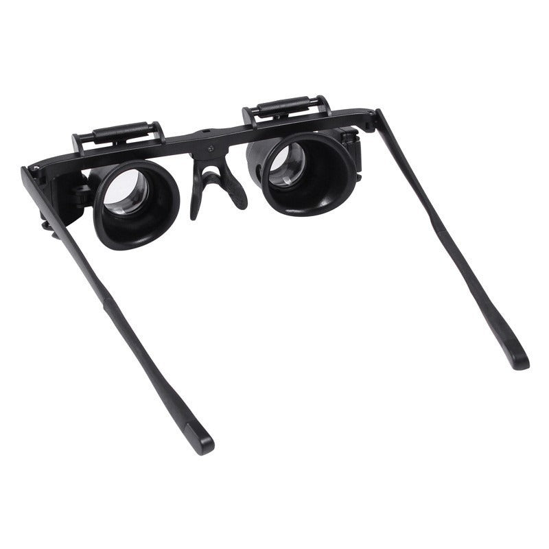 Binocular Magnifier Glasses with Light