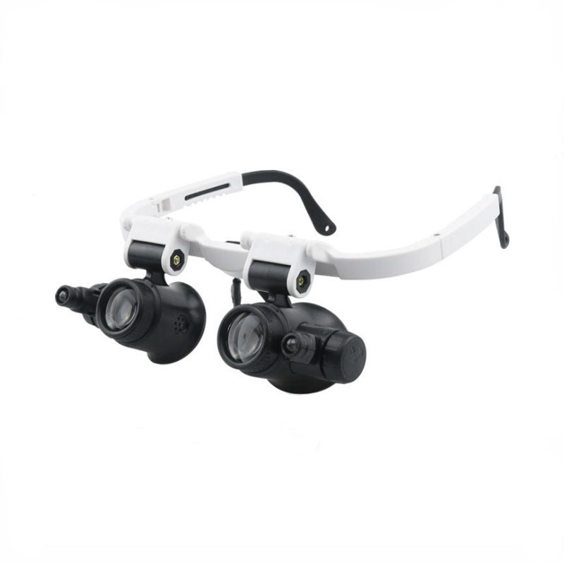 Binocular Magnifier Glasses with Light
