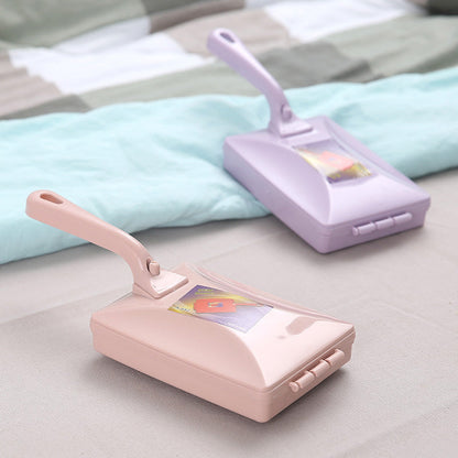 Handheld Double Roller Carpet Roller Brush