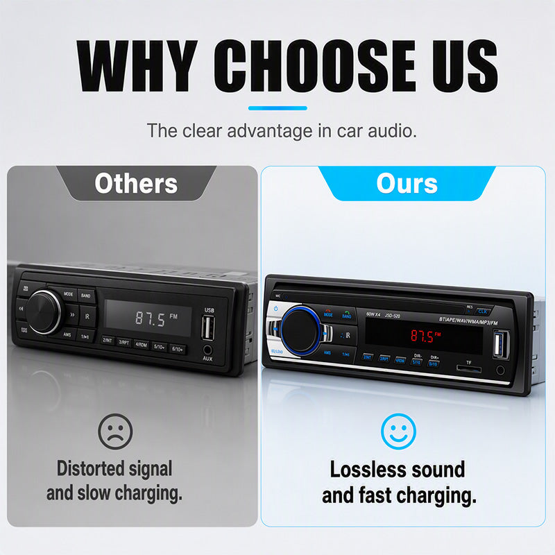⏳Limited-time 50% off⏰Bluetooth Car Radio🚗🎵