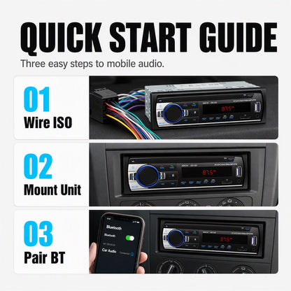 ⏳Limited-time 50% off⏰Bluetooth Car Radio🚗🎵