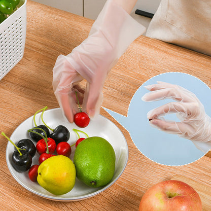 🔥Food Grade Transparent Thickened Disposable Gloves
