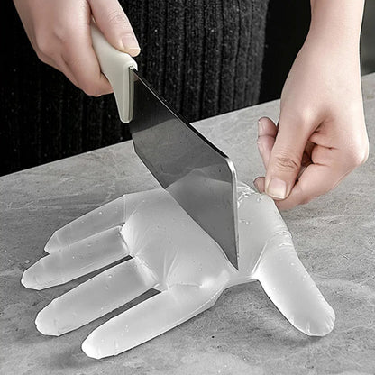 🔥Food Grade Transparent Thickened Disposable Gloves