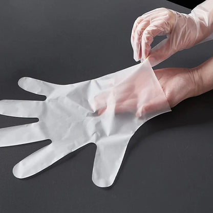 🔥Food Grade Transparent Thickened Disposable Gloves