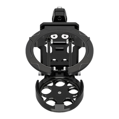 Bike Water Holder, Rotating Bottle Cage, Foldable Cup Mount Adjustable Folding Design, 360 Degree Rotation Support, for Adults Scooter Stroller Cycling Hiking Travel Outdoor Riding