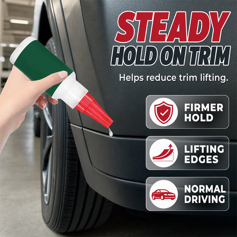 🥳2026 HOT SALE🥳💞50K+ SOLD! 🚗🔧 50% OFF! WORTHBOOTH Bumper Repair Adhesive – Precision nozzle for trim, edge & gap repairs. White formula blends with most bumpers. lowest price online! 🛡️✨