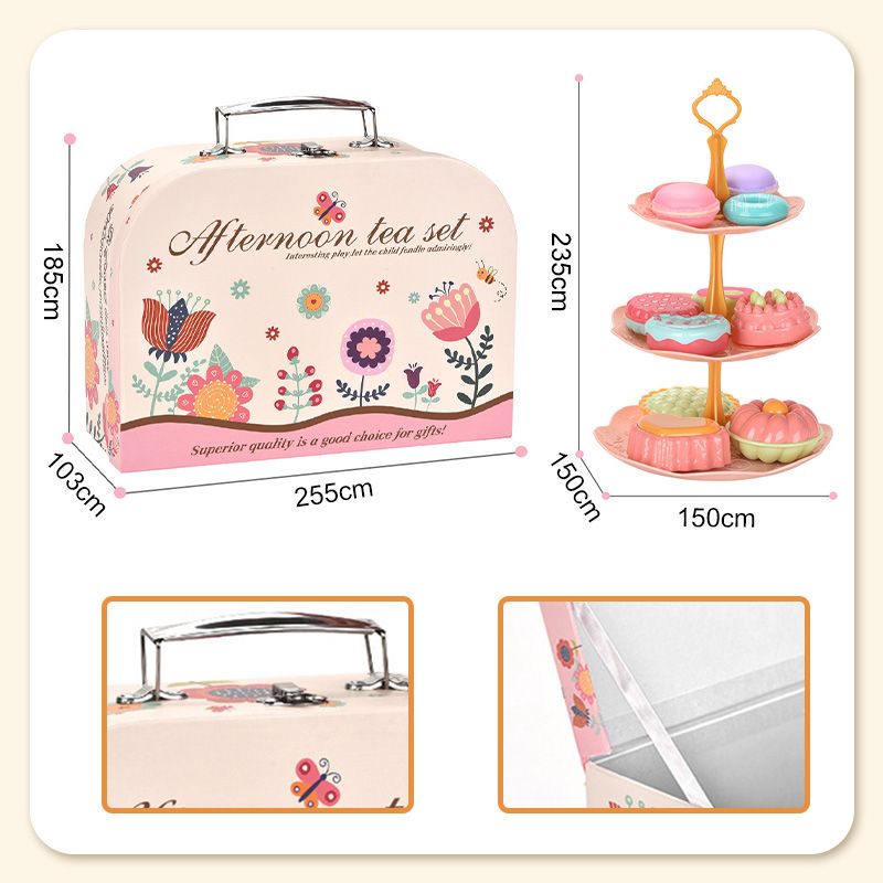 🦄☕️ Tea parties are serious business — 17 desserts, 4 cups, a teapot, and a rainbow castle. Safe, non-toxic, and portable. Let the imagination pour. ✨