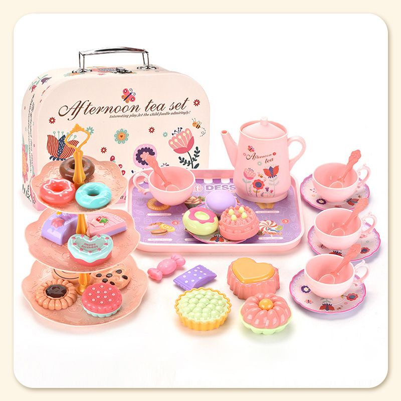 🦄☕️ Tea parties are serious business — 17 desserts, 4 cups, a teapot, and a rainbow castle. Safe, non-toxic, and portable. Let the imagination pour. ✨