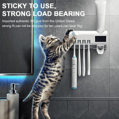 🚿Wall-Mounted UV Toothbrush Sanitizer & Holder