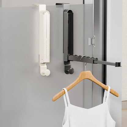 ❄️Summerfresh 50% OFF!🏠Fold-Down Clothes Hanging Rail – Space-Saving 6-Slot Hanger with No-Drill Installation Options