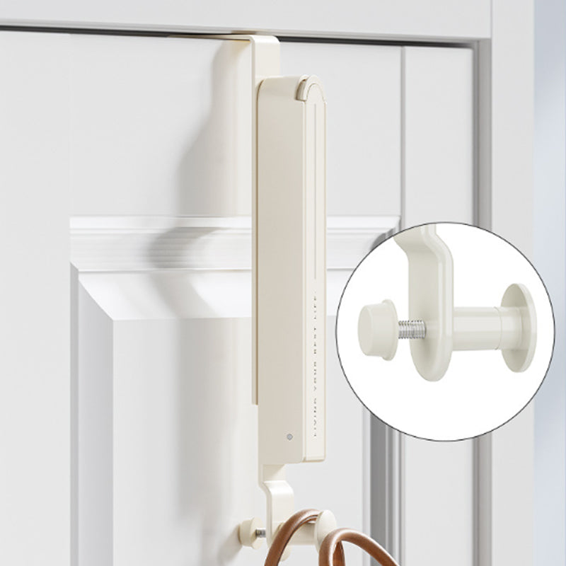 ❄️Summerfresh 50% OFF!🏠Fold-Down Clothes Hanging Rail – Space-Saving 6-Slot Hanger with No-Drill Installation Options