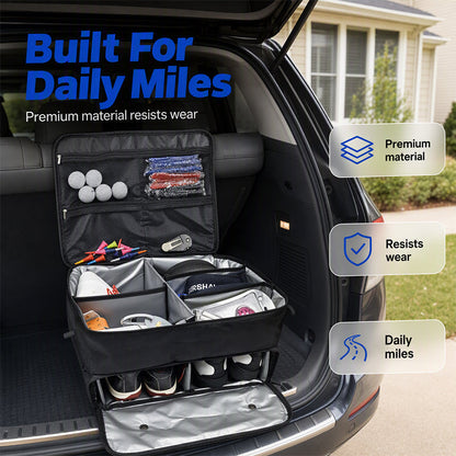 🥳2026 HOT SALE🥳💞50K+ SOLD! 🏌️🧳 50% OFF! Golf Trunk Organizer – large-capacity compartments keep shoes, balls & gear tidy. Durable, easy-carry & perfect for course trips! 🛡️✅