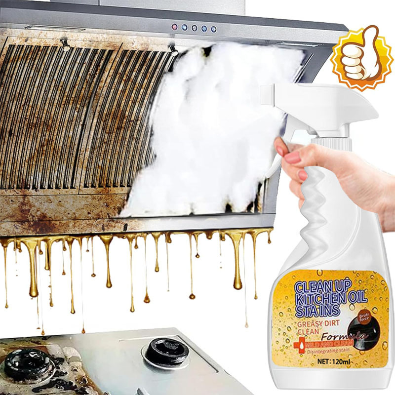 🏆 Powerful degreasing spray for the kitchen – Quick degreasing